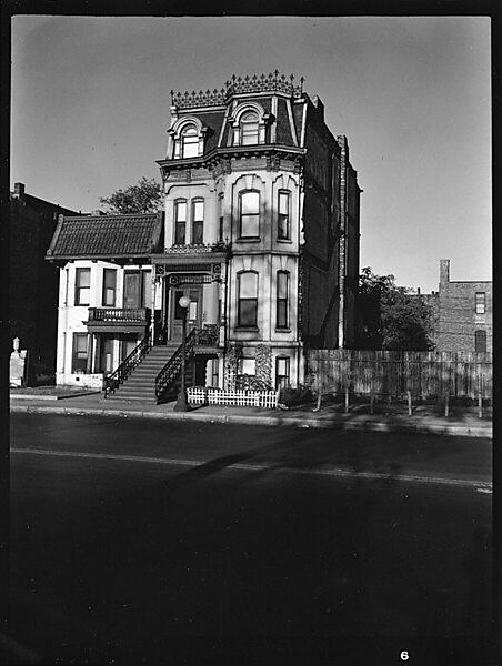 [343 Views and Studies of Chicago Architecture, Streets, and Pedestrians, For Fortune Article "Chicago: A Camera Exploration" Published February 1947], Walker Evans (American, St. Louis, Missouri 1903–1975 New Haven, Connecticut), Film negative