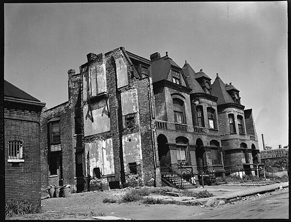 [343 Views and Studies of Chicago Architecture, Streets, and Pedestrians, For Fortune Article "Chicago: A Camera Exploration" Published February 1947], Walker Evans (American, St. Louis, Missouri 1903–1975 New Haven, Connecticut), Film negative
