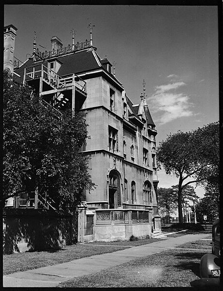 [343 Views and Studies of Chicago Architecture, Streets, and Pedestrians, For Fortune Article "Chicago: A Camera Exploration" Published February 1947], Walker Evans (American, St. Louis, Missouri 1903–1975 New Haven, Connecticut), Film negative