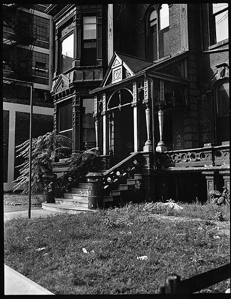 [343 Views and Studies of Chicago Architecture, Streets, and Pedestrians, For Fortune Article "Chicago: A Camera Exploration" Published February 1947], Walker Evans (American, St. Louis, Missouri 1903–1975 New Haven, Connecticut), Film negative
