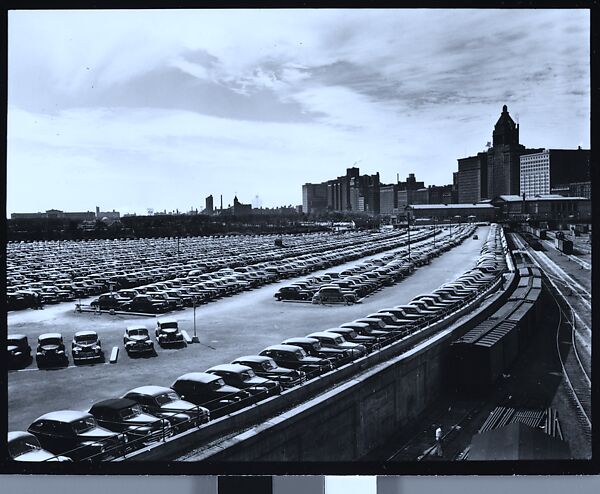 [343 Views and Studies of Chicago Architecture, Streets, and Pedestrians, For Fortune Article "Chicago: A Camera Exploration" Published February 1947], Walker Evans (American, St. Louis, Missouri 1903–1975 New Haven, Connecticut), Film negative