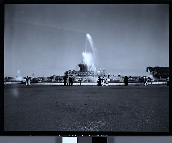 [343 Views and Studies of Chicago Architecture, Streets, and Pedestrians, For Fortune Article "Chicago: A Camera Exploration" Published February 1947], Walker Evans (American, St. Louis, Missouri 1903–1975 New Haven, Connecticut), Film negative