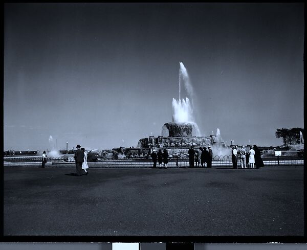 [343 Views and Studies of Chicago Architecture, Streets, and Pedestrians, For Fortune Article "Chicago: A Camera Exploration" Published February 1947], Walker Evans (American, St. Louis, Missouri 1903–1975 New Haven, Connecticut), Film negative