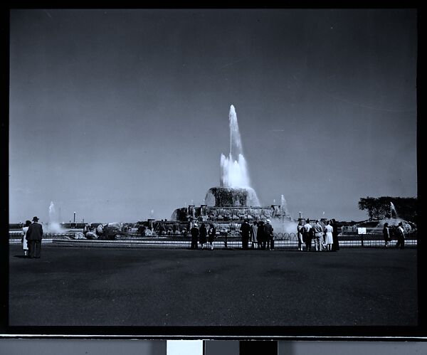 [343 Views and Studies of Chicago Architecture, Streets, and Pedestrians, For Fortune Article "Chicago: A Camera Exploration" Published February 1947], Walker Evans (American, St. Louis, Missouri 1903–1975 New Haven, Connecticut), Film negative