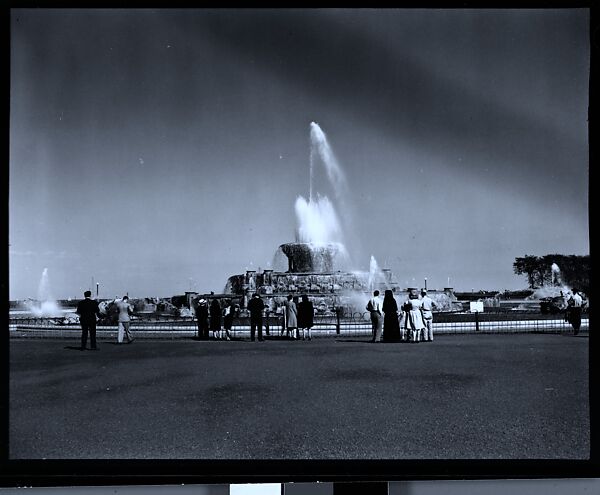 [343 Views and Studies of Chicago Architecture, Streets, and Pedestrians, For Fortune Article "Chicago: A Camera Exploration" Published February 1947], Walker Evans (American, St. Louis, Missouri 1903–1975 New Haven, Connecticut), Film negative