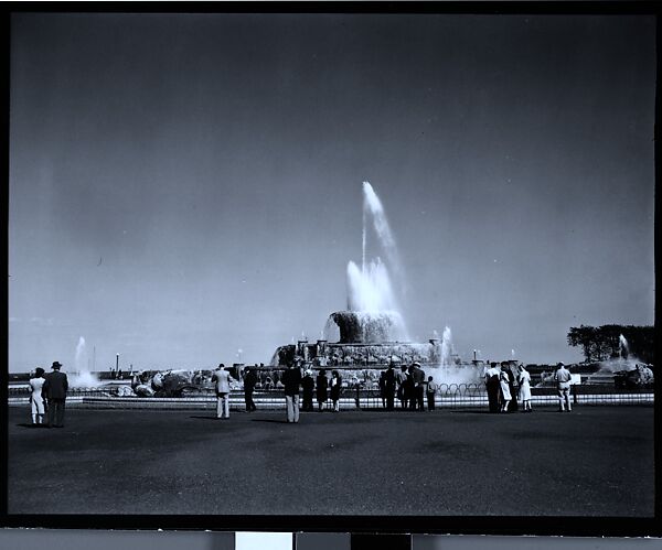 [343 Views and Studies of Chicago Architecture, Streets, and Pedestrians, For Fortune Article "Chicago: A Camera Exploration" Published February 1947], Walker Evans (American, St. Louis, Missouri 1903–1975 New Haven, Connecticut), Film negative