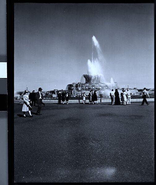 [343 Views and Studies of Chicago Architecture, Streets, and Pedestrians, For Fortune Article "Chicago: A Camera Exploration" Published February 1947], Walker Evans (American, St. Louis, Missouri 1903–1975 New Haven, Connecticut), Film negative