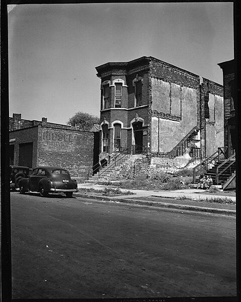 [343 Views and Studies of Chicago Architecture, Streets, and Pedestrians, For Fortune Article "Chicago: A Camera Exploration" Published February 1947], Walker Evans (American, St. Louis, Missouri 1903–1975 New Haven, Connecticut), Film negative