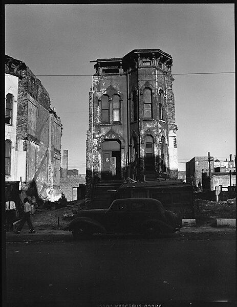 [343 Views and Studies of Chicago Architecture, Streets, and Pedestrians, For Fortune Article "Chicago: A Camera Exploration" Published February 1947], Walker Evans (American, St. Louis, Missouri 1903–1975 New Haven, Connecticut), Film negative