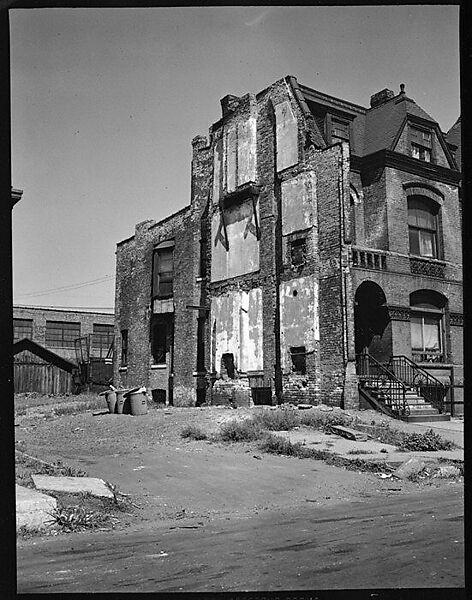 [343 Views and Studies of Chicago Architecture, Streets, and Pedestrians, For Fortune Article "Chicago: A Camera Exploration" Published February 1947], Walker Evans (American, St. Louis, Missouri 1903–1975 New Haven, Connecticut), Film negative