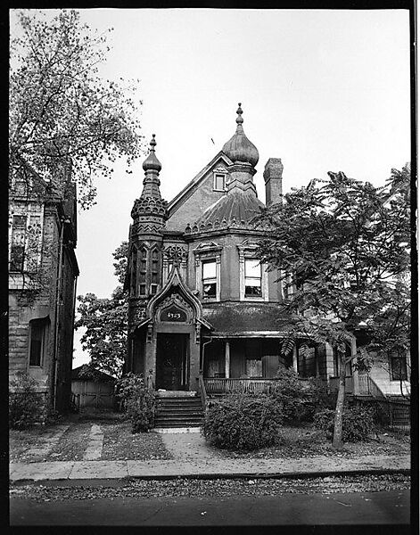 [343 Views and Studies of Chicago Architecture, Streets, and Pedestrians, For Fortune Article "Chicago: A Camera Exploration" Published February 1947], Walker Evans (American, St. Louis, Missouri 1903–1975 New Haven, Connecticut), Film negative