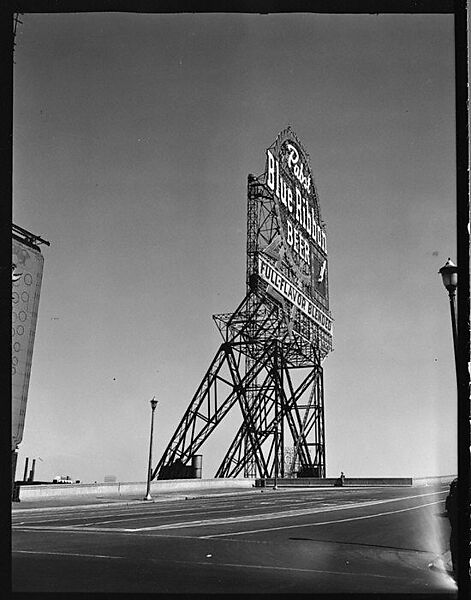 [343 Views and Studies of Chicago Architecture, Streets, and Pedestrians, For Fortune Article "Chicago: A Camera Exploration" Published February 1947], Walker Evans (American, St. Louis, Missouri 1903–1975 New Haven, Connecticut), Film negative