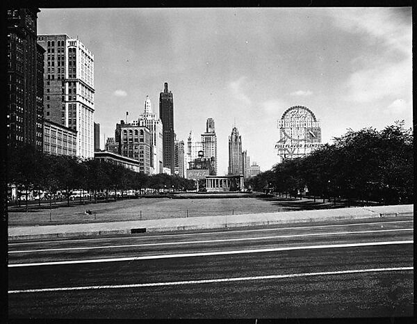 [343 Views and Studies of Chicago Architecture, Streets, and Pedestrians, For Fortune Article "Chicago: A Camera Exploration" Published February 1947], Walker Evans (American, St. Louis, Missouri 1903–1975 New Haven, Connecticut), Film negative