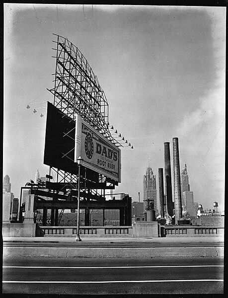 [343 Views and Studies of Chicago Architecture, Streets, and Pedestrians, For Fortune Article "Chicago: A Camera Exploration" Published February 1947], Walker Evans (American, St. Louis, Missouri 1903–1975 New Haven, Connecticut), Film negative