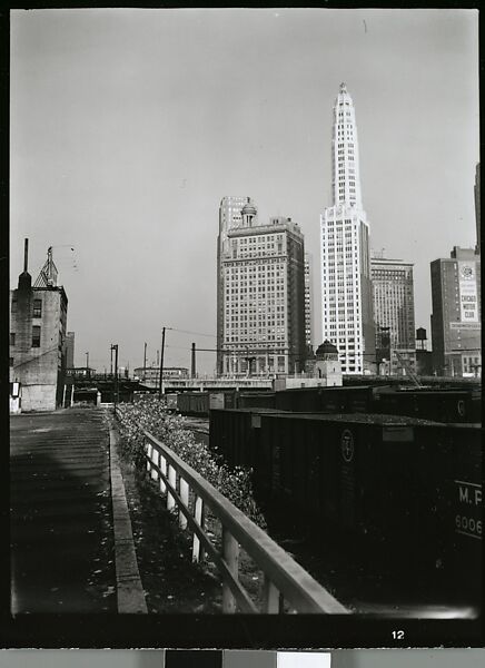 [343 Views and Studies of Chicago Architecture, Streets, and Pedestrians, For Fortune Article "Chicago: A Camera Exploration" Published February 1947], Walker Evans (American, St. Louis, Missouri 1903–1975 New Haven, Connecticut), Film negative