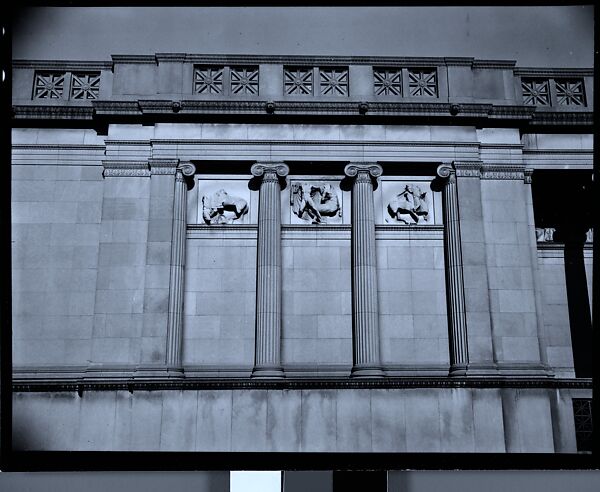 [343 Views and Studies of Chicago Architecture, Streets, and Pedestrians, For Fortune Article "Chicago: A Camera Exploration" Published February 1947], Walker Evans (American, St. Louis, Missouri 1903–1975 New Haven, Connecticut), Film negative