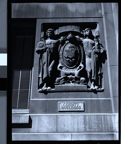 [343 Views and Studies of Chicago Architecture, Streets, and Pedestrians, For Fortune Article "Chicago: A Camera Exploration" Published February 1947], Walker Evans (American, St. Louis, Missouri 1903–1975 New Haven, Connecticut), Film negative