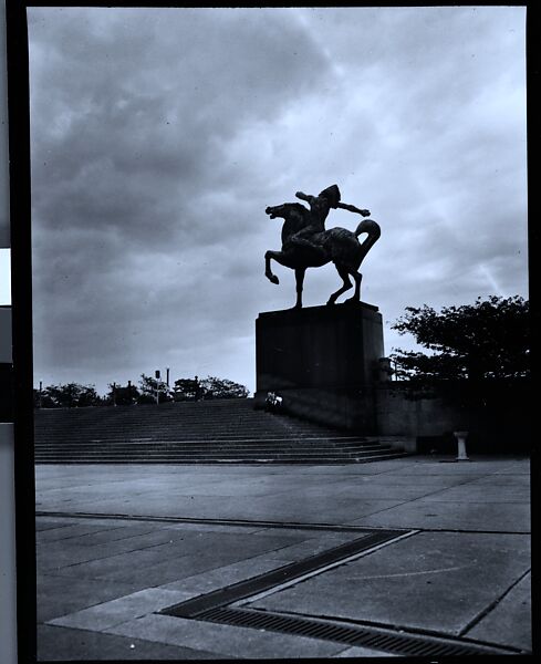 [343 Views and Studies of Chicago Architecture, Streets, and Pedestrians, For Fortune Article "Chicago: A Camera Exploration" Published February 1947], Walker Evans (American, St. Louis, Missouri 1903–1975 New Haven, Connecticut), Film negative