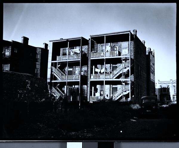 [343 Views and Studies of Chicago Architecture, Streets, and Pedestrians, For Fortune Article "Chicago: A Camera Exploration" Published February 1947], Walker Evans (American, St. Louis, Missouri 1903–1975 New Haven, Connecticut), Film negative