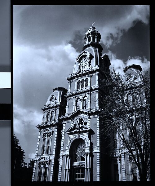 [343 Views and Studies of Chicago Architecture, Streets, and Pedestrians, For Fortune Article "Chicago: A Camera Exploration" Published February 1947], Walker Evans (American, St. Louis, Missouri 1903–1975 New Haven, Connecticut), Film negative