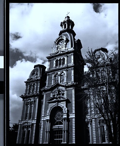 [343 Views and Studies of Chicago Architecture, Streets, and Pedestrians, For Fortune Article "Chicago: A Camera Exploration" Published February 1947], Walker Evans (American, St. Louis, Missouri 1903–1975 New Haven, Connecticut), Film negative