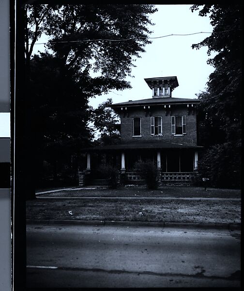 [343 Views and Studies of Chicago Architecture, Streets, and Pedestrians, For Fortune Article "Chicago: A Camera Exploration" Published February 1947], Walker Evans (American, St. Louis, Missouri 1903–1975 New Haven, Connecticut), Film negative