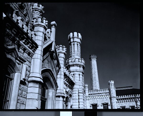 [343 Views and Studies of Chicago Architecture, Streets, and Pedestrians, For Fortune Article "Chicago: A Camera Exploration" Published February 1947], Walker Evans (American, St. Louis, Missouri 1903–1975 New Haven, Connecticut), Film negative