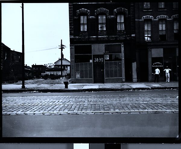 [343 Views and Studies of Chicago Architecture, Streets, and Pedestrians, For Fortune Article "Chicago: A Camera Exploration" Published February 1947], Walker Evans (American, St. Louis, Missouri 1903–1975 New Haven, Connecticut), Film negative