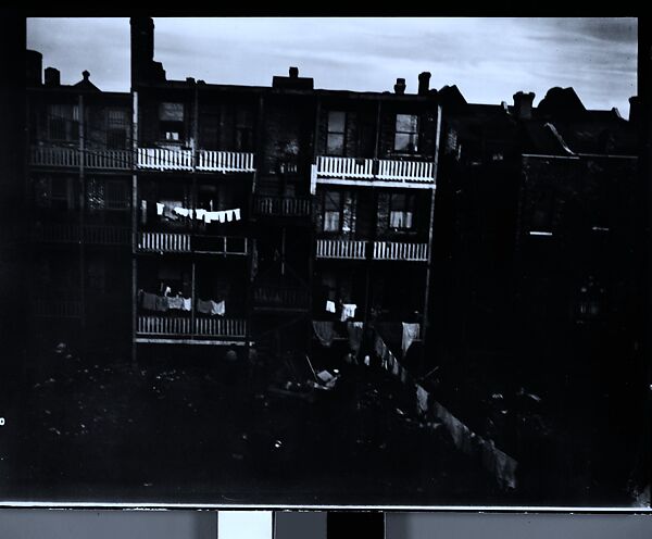 [343 Views and Studies of Chicago Architecture, Streets, and Pedestrians, For Fortune Article "Chicago: A Camera Exploration" Published February 1947], Walker Evans (American, St. Louis, Missouri 1903–1975 New Haven, Connecticut), Film negative