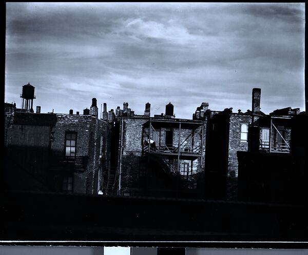 [343 Views and Studies of Chicago Architecture, Streets, and Pedestrians, For Fortune Article "Chicago: A Camera Exploration" Published February 1947], Walker Evans (American, St. Louis, Missouri 1903–1975 New Haven, Connecticut), Film negative