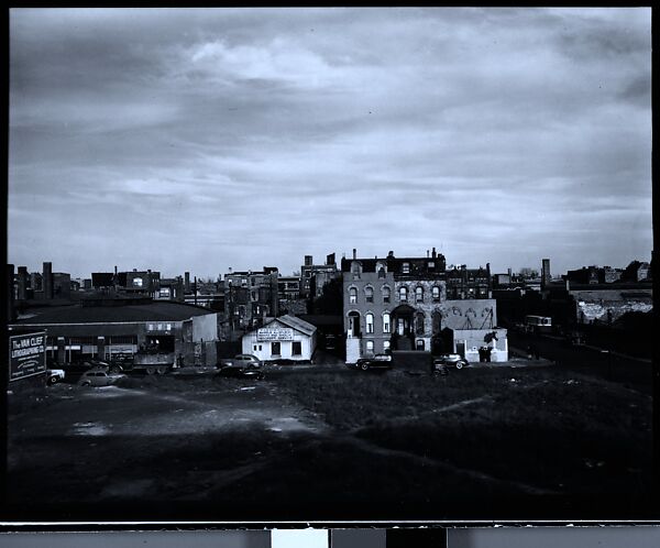 [343 Views and Studies of Chicago Architecture, Streets, and Pedestrians, For Fortune Article "Chicago: A Camera Exploration" Published February 1947], Walker Evans (American, St. Louis, Missouri 1903–1975 New Haven, Connecticut), Film negative