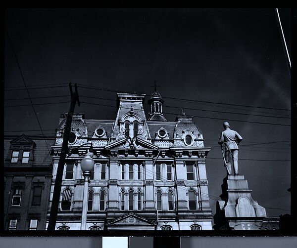 [343 Views and Studies of Chicago Architecture, Streets, and Pedestrians, For Fortune Article "Chicago: A Camera Exploration" Published February 1947], Walker Evans (American, St. Louis, Missouri 1903–1975 New Haven, Connecticut), Film negative