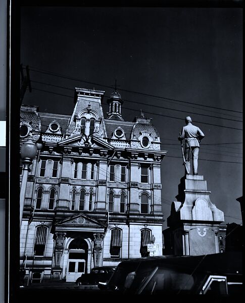 [343 Views and Studies of Chicago Architecture, Streets, and Pedestrians, For Fortune Article "Chicago: A Camera Exploration" Published February 1947], Walker Evans (American, St. Louis, Missouri 1903–1975 New Haven, Connecticut), Film negative