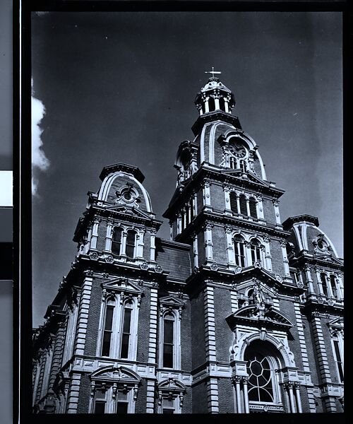 [343 Views and Studies of Chicago Architecture, Streets, and Pedestrians, For Fortune Article "Chicago: A Camera Exploration" Published February 1947], Walker Evans (American, St. Louis, Missouri 1903–1975 New Haven, Connecticut), Film negative