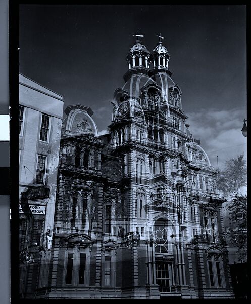 [343 Views and Studies of Chicago Architecture, Streets, and Pedestrians, For Fortune Article "Chicago: A Camera Exploration" Published February 1947], Walker Evans (American, St. Louis, Missouri 1903–1975 New Haven, Connecticut), Film negative