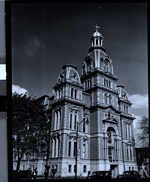 [343 Views and Studies of Chicago Architecture, Streets, and Pedestrians, For Fortune Article "Chicago: A Camera Exploration" Published February 1947], Walker Evans (American, St. Louis, Missouri 1903–1975 New Haven, Connecticut), Film negative