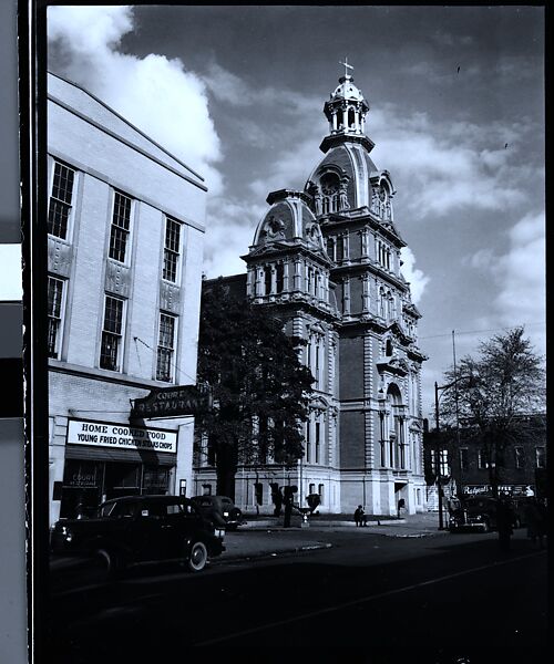 [343 Views and Studies of Chicago Architecture, Streets, and Pedestrians, For Fortune Article "Chicago: A Camera Exploration" Published February 1947], Walker Evans (American, St. Louis, Missouri 1903–1975 New Haven, Connecticut), Film negative