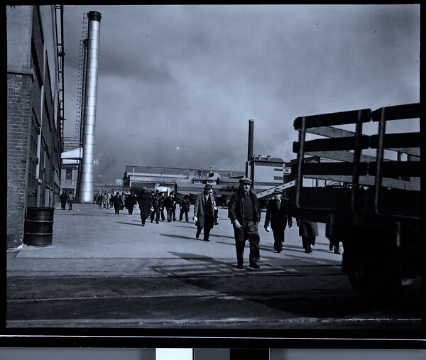 [156 Views of Ford River Rouge Automobile Plant and Workers, Dearborn, Michigan, Commissioned by Fortune Magazine for the Article "The Rebirth of Ford", Published May 1947], Walker Evans (American, St. Louis, Missouri 1903–1975 New Haven, Connecticut), Film negative