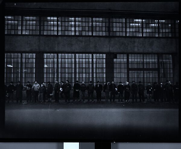 [156 Views of Ford River Rouge Automobile Plant and Workers, Dearborn, Michigan, Commissioned by Fortune Magazine for the Article "The Rebirth of Ford", Published May 1947], Walker Evans (American, St. Louis, Missouri 1903–1975 New Haven, Connecticut), Film negative