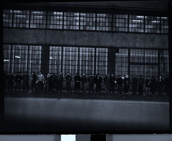 [156 Views of Ford River Rouge Automobile Plant and Workers, Dearborn, Michigan, Commissioned by Fortune Magazine for the Article "The Rebirth of Ford", Published May 1947], Walker Evans (American, St. Louis, Missouri 1903–1975 New Haven, Connecticut), Film negative