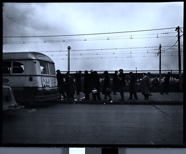[156 Views of Ford River Rouge Automobile Plant and Workers, Dearborn, Michigan, Commissioned by Fortune Magazine for the Article "The Rebirth of Ford", Published May 1947], Walker Evans (American, St. Louis, Missouri 1903–1975 New Haven, Connecticut), Film negative