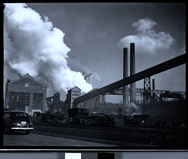 [156 Views of Ford River Rouge Automobile Plant and Workers, Dearborn, Michigan, Commissioned by Fortune Magazine for the Article "The Rebirth of Ford", Published May 1947], Walker Evans (American, St. Louis, Missouri 1903–1975 New Haven, Connecticut), Film negative