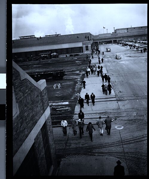 [156 Views of Ford River Rouge Automobile Plant and Workers, Dearborn, Michigan, Commissioned by Fortune Magazine for the Article "The Rebirth of Ford", Published May 1947], Walker Evans (American, St. Louis, Missouri 1903–1975 New Haven, Connecticut), Film negative 