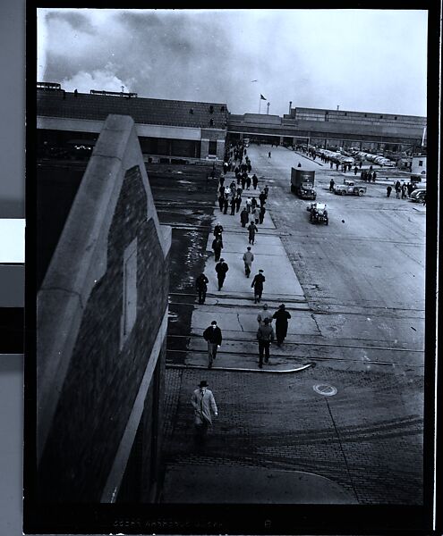 [156 Views of Ford River Rouge Automobile Plant and Workers, Dearborn, Michigan, Commissioned by Fortune Magazine for the Article "The Rebirth of Ford", Published May 1947], Walker Evans (American, St. Louis, Missouri 1903–1975 New Haven, Connecticut), Film negative