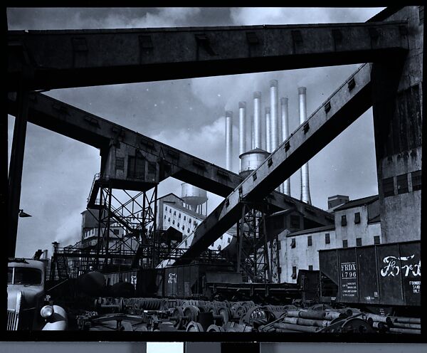 [156 Views of Ford River Rouge Automobile Plant and Workers, Dearborn, Michigan, Commissioned by Fortune Magazine for the Article "The Rebirth of Ford", Published May 1947], Walker Evans (American, St. Louis, Missouri 1903–1975 New Haven, Connecticut), Film negative
