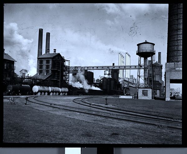 [156 Views of Ford River Rouge Automobile Plant and Workers, Dearborn, Michigan, Commissioned by Fortune Magazine for the Article "The Rebirth of Ford", Published May 1947], Walker Evans (American, St. Louis, Missouri 1903–1975 New Haven, Connecticut), Film negative