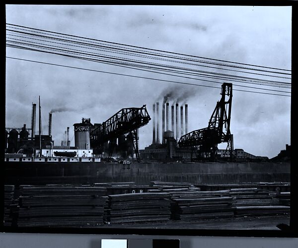 [156 Views of Ford River Rouge Automobile Plant and Workers, Dearborn, Michigan, Commissioned by Fortune Magazine for the Article "The Rebirth of Ford", Published May 1947], Walker Evans (American, St. Louis, Missouri 1903–1975 New Haven, Connecticut), Film negative