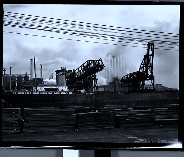 [156 Views of Ford River Rouge Automobile Plant and Workers, Dearborn, Michigan, Commissioned by Fortune Magazine for the Article "The Rebirth of Ford", Published May 1947], Walker Evans (American, St. Louis, Missouri 1903–1975 New Haven, Connecticut), Film negative