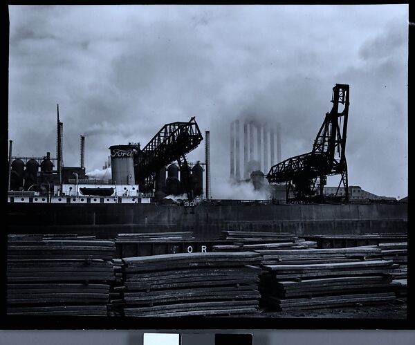 [156 Views of Ford River Rouge Automobile Plant and Workers, Dearborn, Michigan, Commissioned by Fortune Magazine for the Article "The Rebirth of Ford", Published May 1947], Walker Evans (American, St. Louis, Missouri 1903–1975 New Haven, Connecticut), Film negative