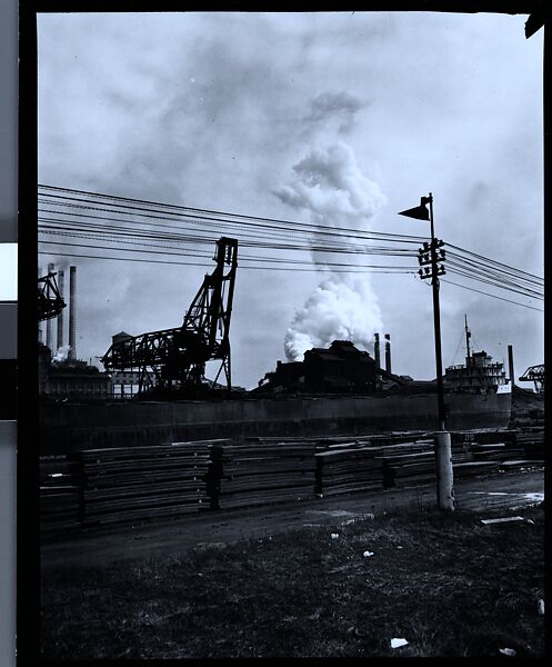 [156 Views of Ford River Rouge Automobile Plant and Workers, Dearborn, Michigan, Commissioned by Fortune Magazine for the Article "The Rebirth of Ford", Published May 1947], Walker Evans (American, St. Louis, Missouri 1903–1975 New Haven, Connecticut), Film negative